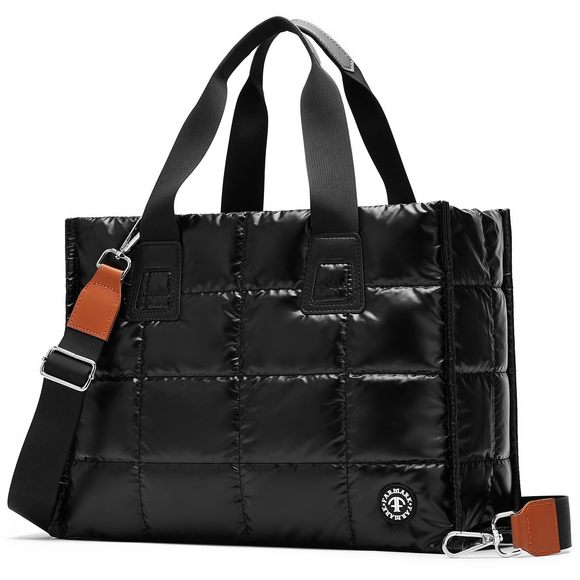 Handbag Thickened Large Capacity Down Jacket Tote Bag Thickened Base O_O - Picture 1 of 9